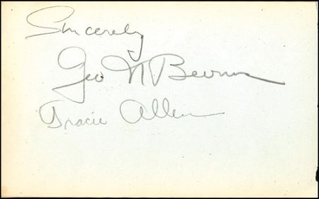 Lot #1292 Vintage Signatures - Image 1