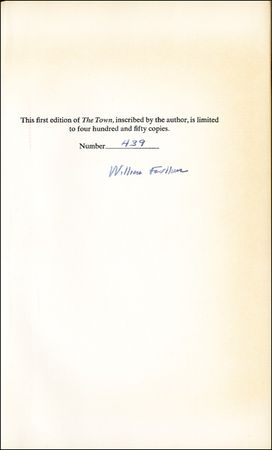 Lot #617 William Faulkner - Image 1