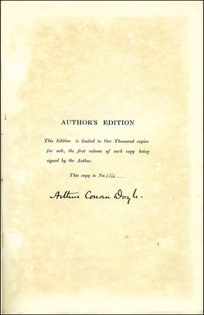 Lot #614 Arthur Conan Doyle - Image 1