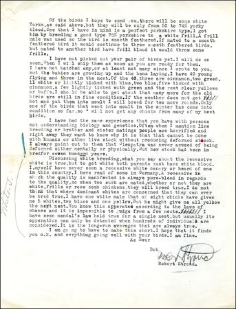 Lot #414 Robert Stroud - Image 1