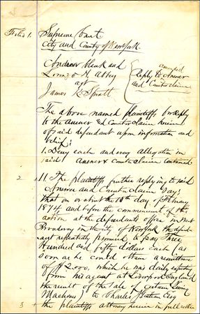 Lot #329 Charles J. Guiteau - Image 1
