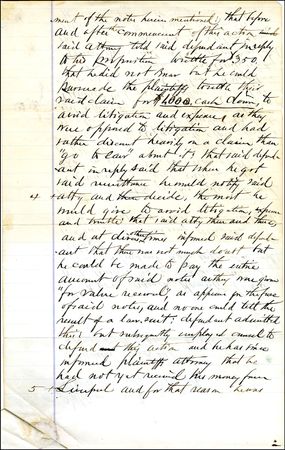Lot #329 Charles J. Guiteau - Image 2