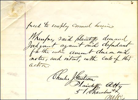 Lot #329 Charles J. Guiteau - Image 3
