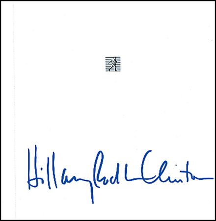 Lot #37 Hillary Clinton - Image 1