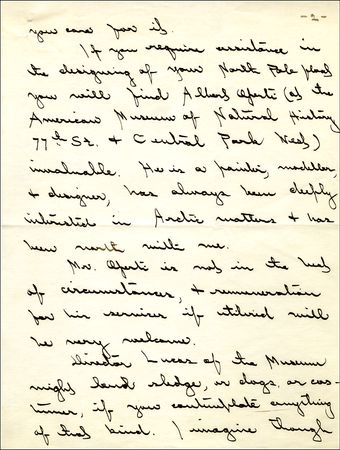 Lot #392 Robert E. Peary - Image 2
