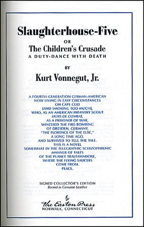 Lot #666 Kurt Vonnegut - Image 1