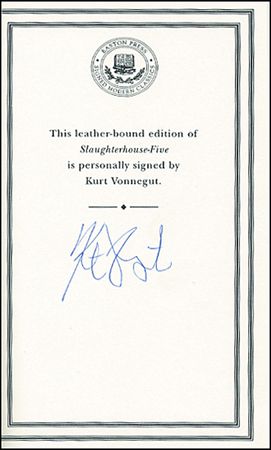 Lot #666 Kurt Vonnegut - Image 2