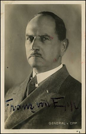 Lot #458 Franz von Epp and Adolf Wagner - Image 1