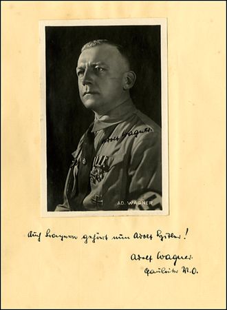 Lot #458 Franz von Epp and Adolf Wagner - Image 2
