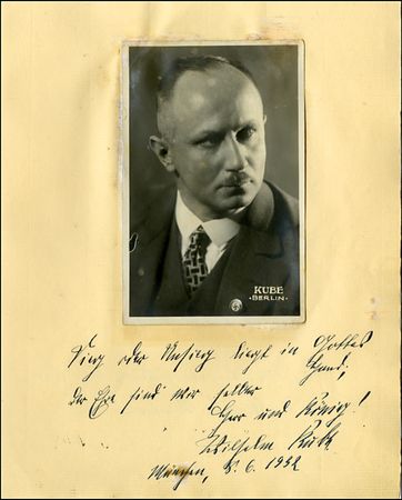 Lot #488 Wilhelm Kube and Martin Mutschmann - Image 1