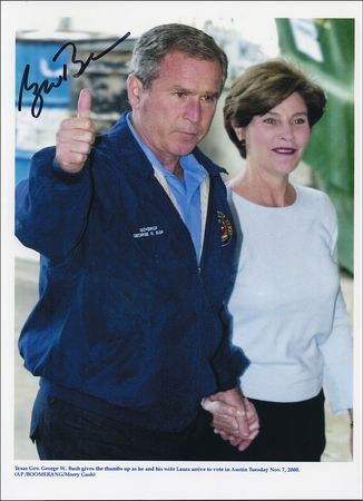 Lot #24 George W. Bush