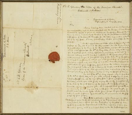 Lot #3 John Quincy Adams - Image 2