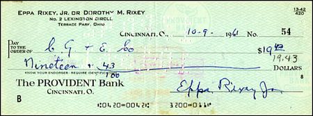 Lot #1567 Branch Rickey and Eppa Rixey - Image 1