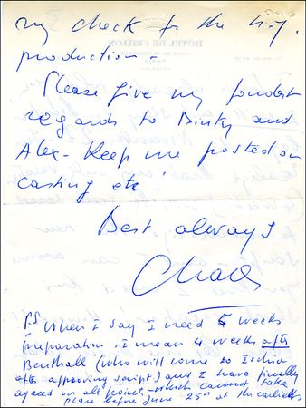 Lot #968 Charles Boyer - Image 1
