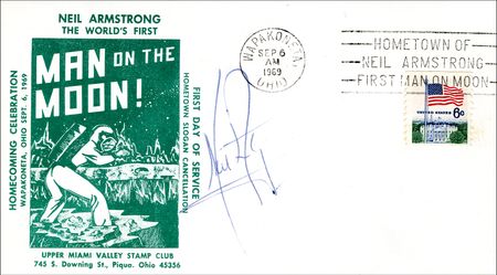Lot #561 Neil Armstrong - Image 1