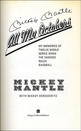 Lot #1511 Mickey Mantle - Image 1
