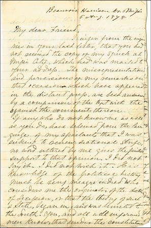 Lot #284 Jefferson Davis - Image 1