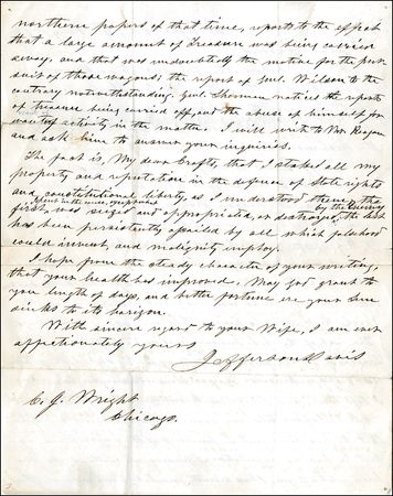 Lot #284 Jefferson Davis - Image 6
