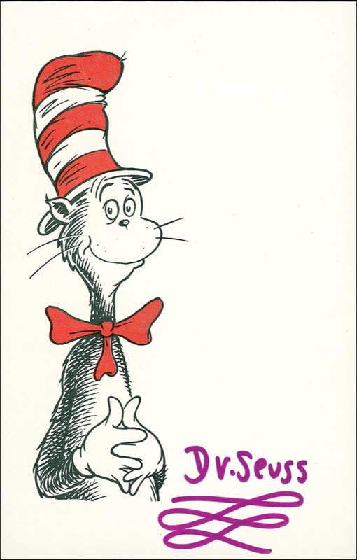 Lot 627 Dr. Seuss