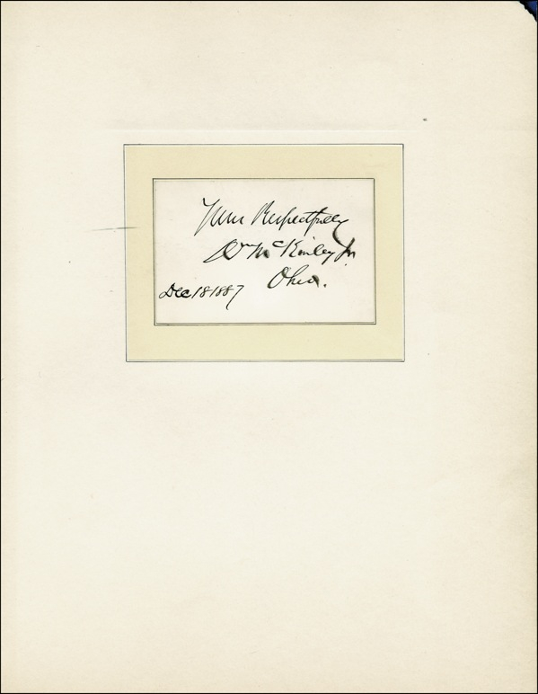 Lot 114 William McKinley