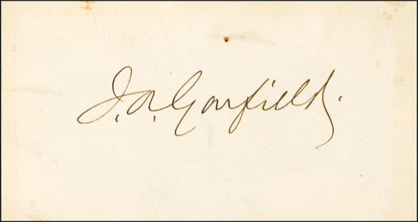Lot 54 James A. Garfield
