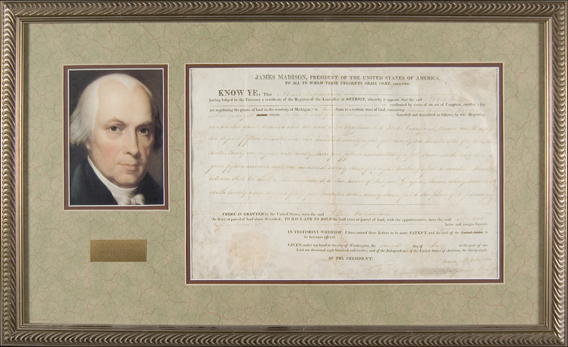 Lot 110 James Madison