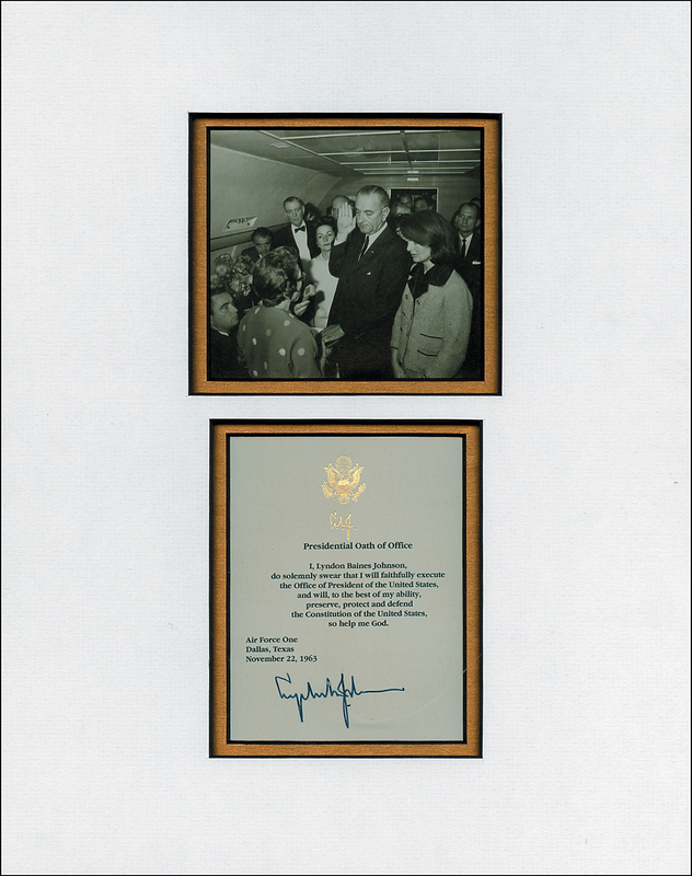 Lot 80 Lyndon B. Johnson