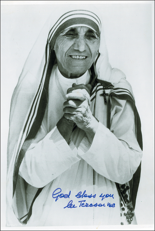 Lot 308 Mother Teresa