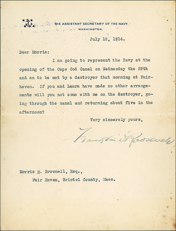 Lot 141 Franklin D. Roosevelt
