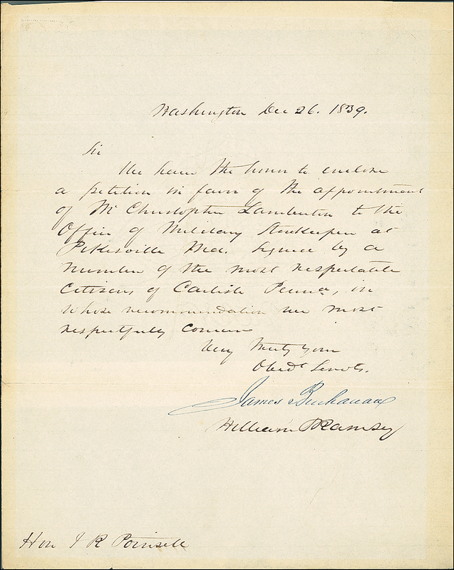 Lot 8 James Buchanan
