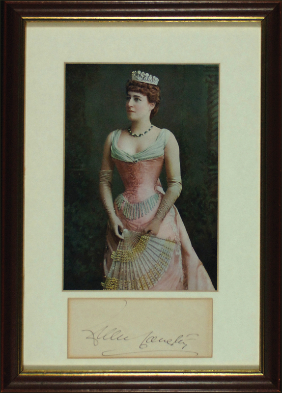 Lot 1101 Lillie Langtry