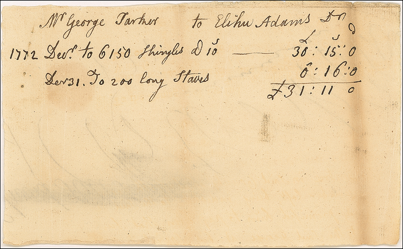 Lot 1 John Adams