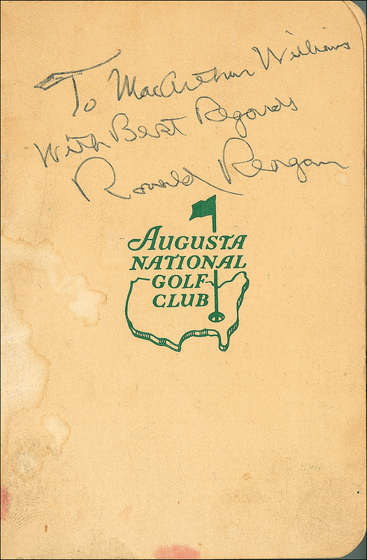 Lot 135 Ronald Reagan