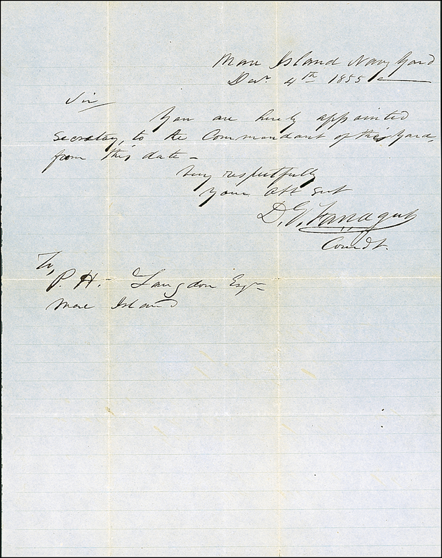 Lot 403 David Farragut