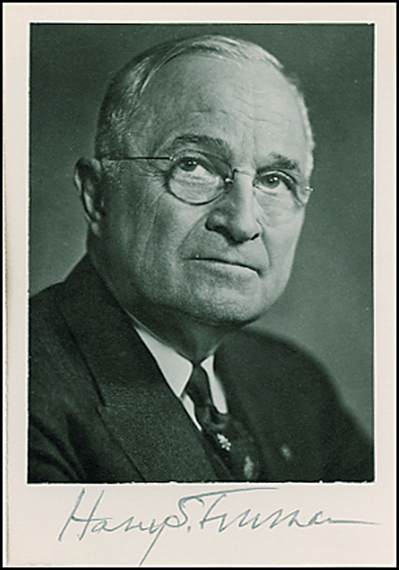 Lot 159 Harry S. Truman