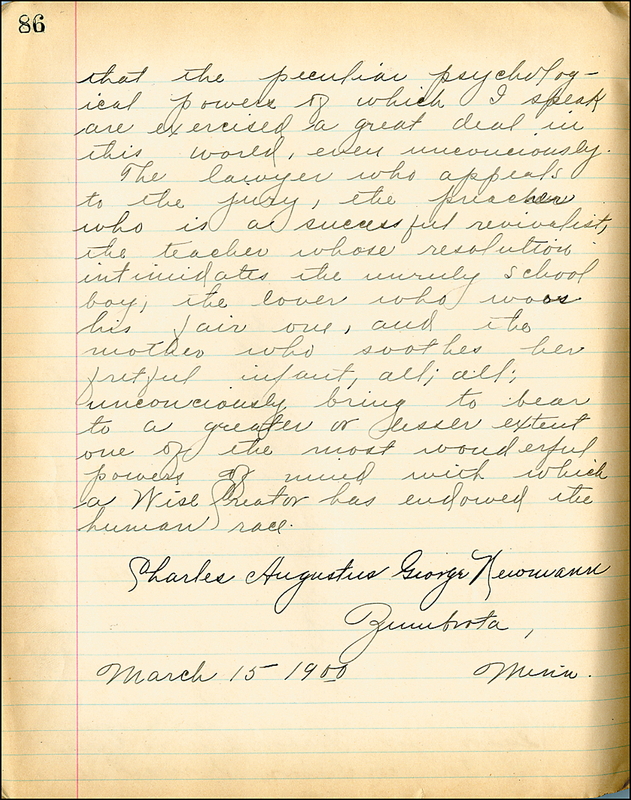 Lot 1125 Magic: C. A. George Newmann