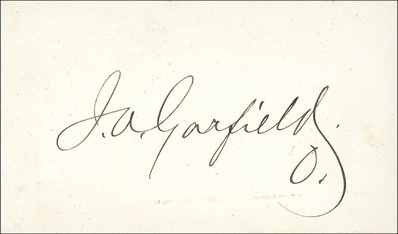 Lot 53 James A. Garfield and Charles Guiteau