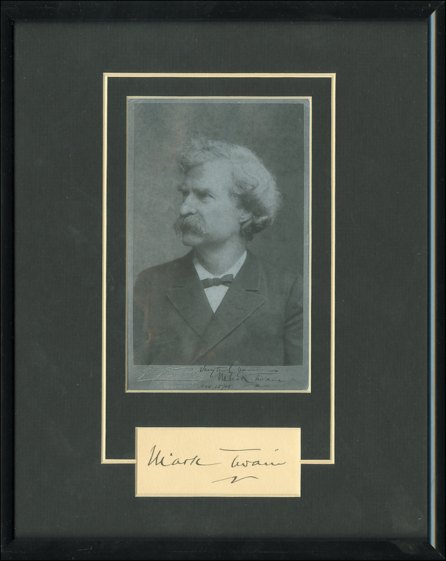 Lot 546 Samuel L. Clemens