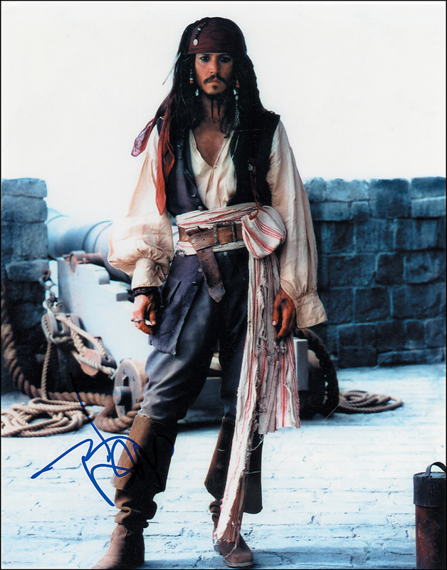 Lot 972 Johnny Depp