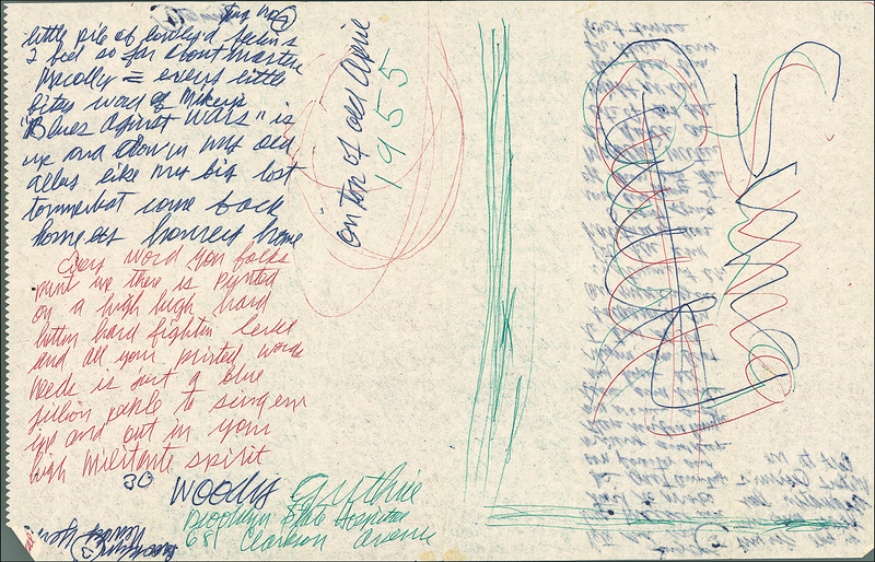 Lot 759 Woody Guthrie