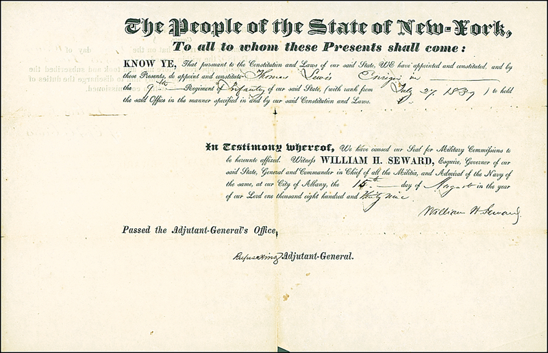 Lot 353 William H. Seward