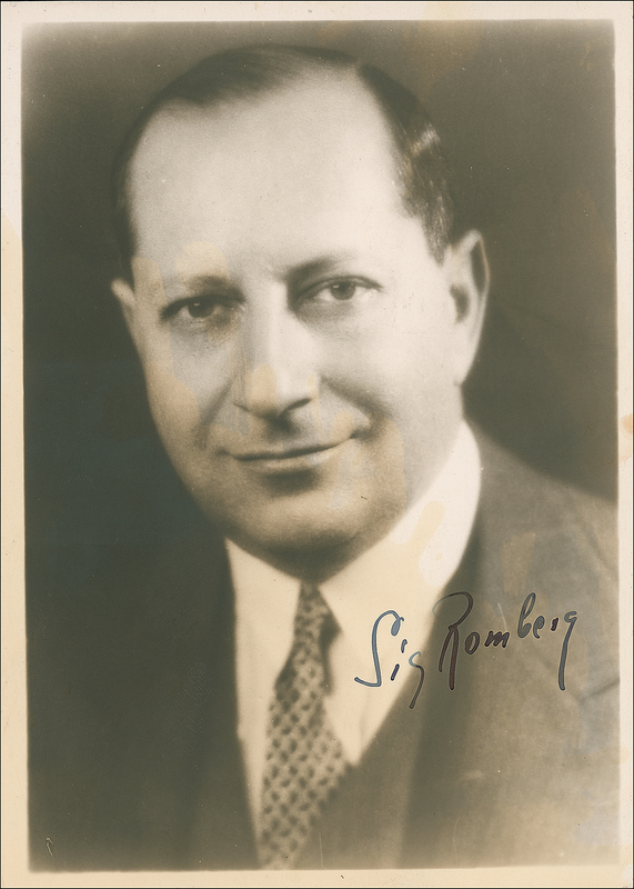 Lot 842 Sig Romberg