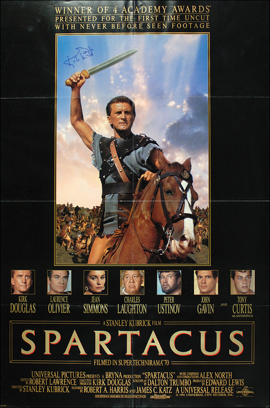Lot 978 Kirk Douglas
