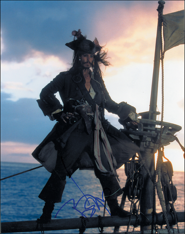 Lot 973 Johnny Depp