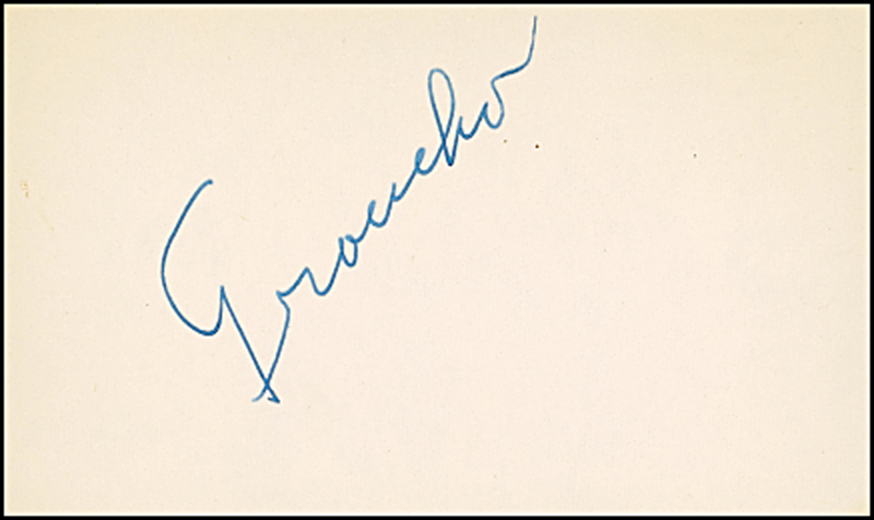 Lot 1140 Marx Brothers: Groucho and Zeppo