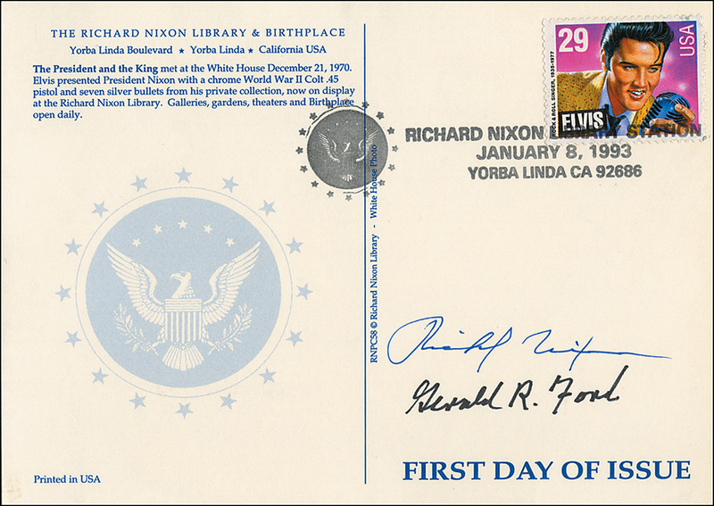 Lot 117 Richard Nixon and Gerald Ford