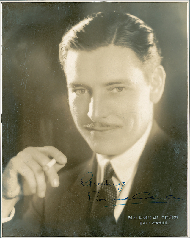 Lot 948 Ronald Colman