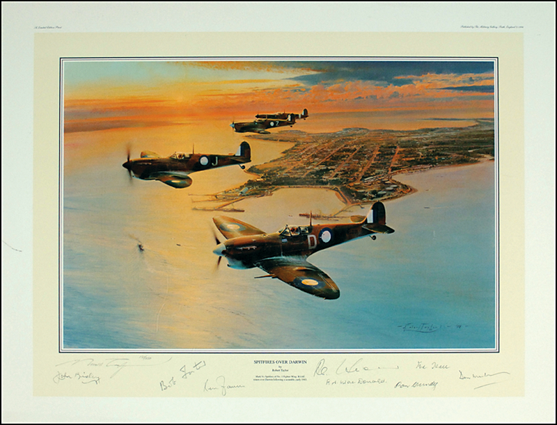Lot 459 World War II Print