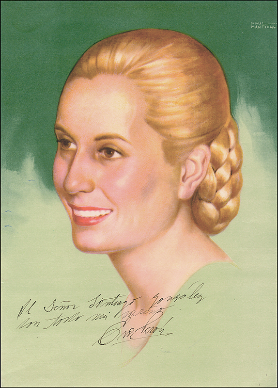Lot 329 Eva Perón
