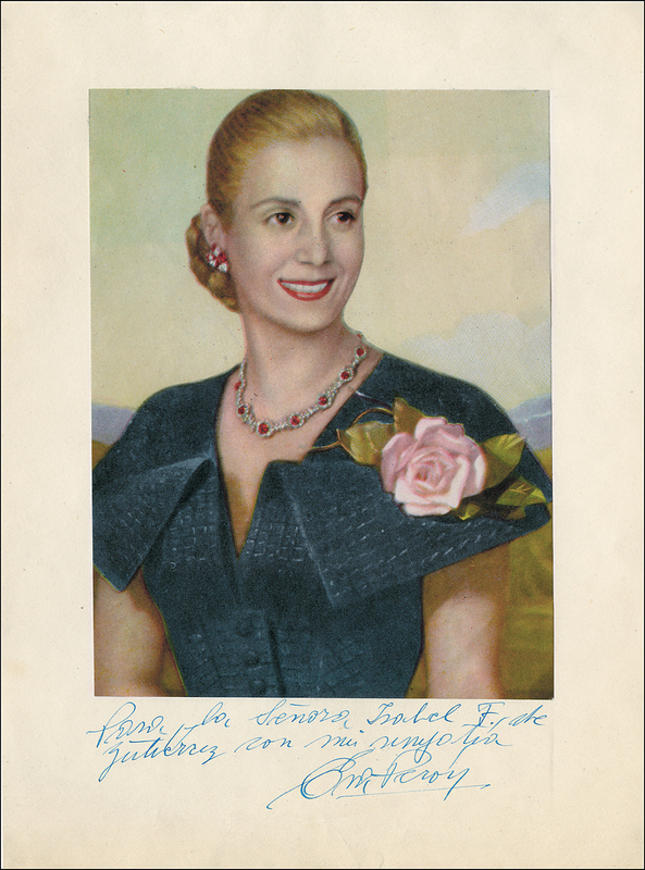 Lot 328 Eva Perón